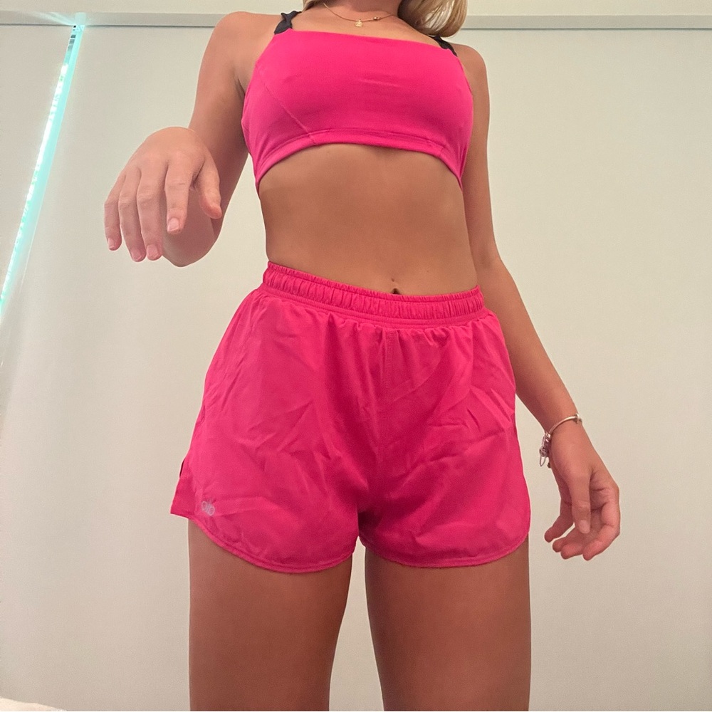 ALO bright pink set!!!! So cute & chic. Just don’t wear anymore.